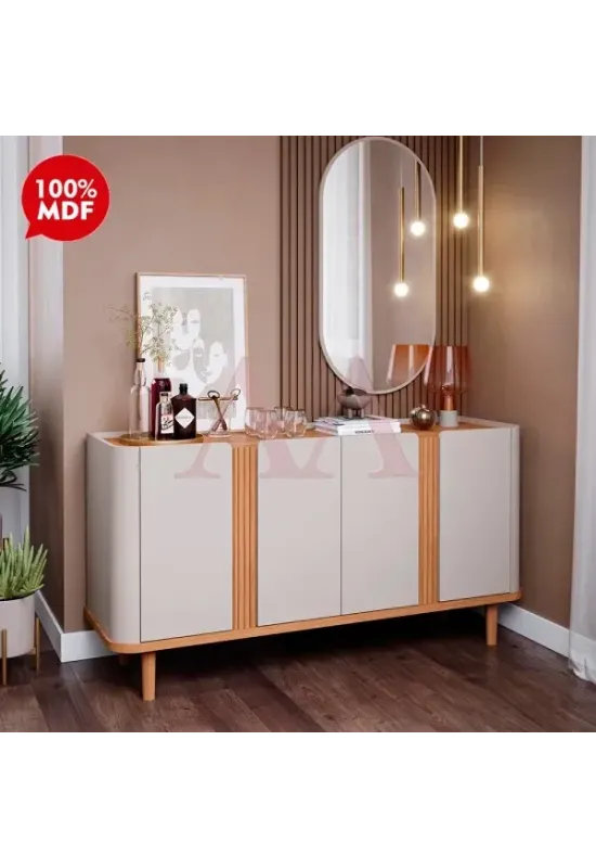 BUFFET CIMOL EVA OFF WHITE / NATURE