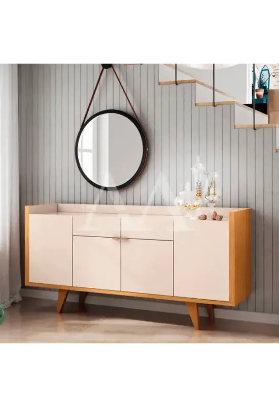 BUFFET HB MELODIA OFF WHITE / CINAMOMO