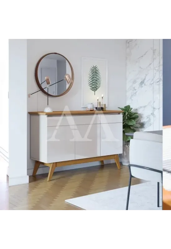 BUFFET IMCAL 3P CLASSIC OFF WHITE / NATURE