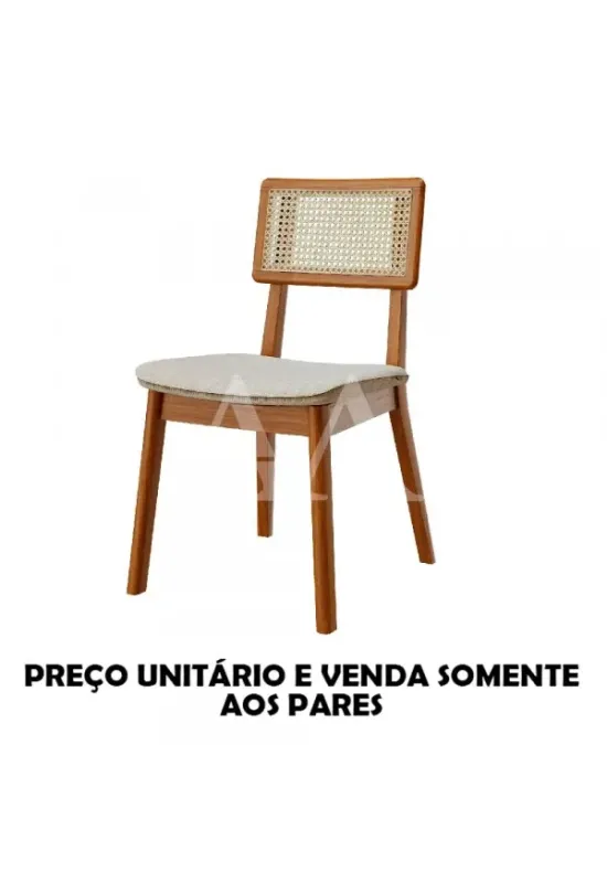 CADEIRA IMCAL CLASSIC TELA LINHO / NATURE