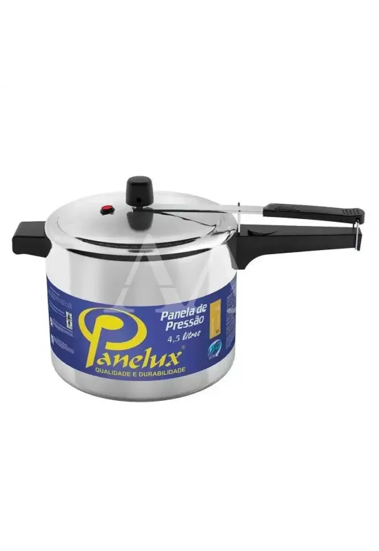 PANELA DE PRESSAO PANELUX 4,5L POLIDA ALUMINIO