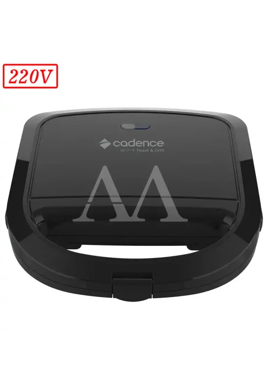 SANDUICHEIRA TOAST GRILL CADENCE SAN260 750W 220V PRETA