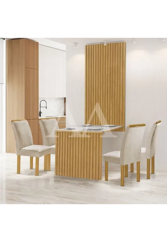 CJ MESA 4C CEL MOVEIS CANCUN RETANGULAR 120X90 TAMPO CANCUN C/VDO CAD.