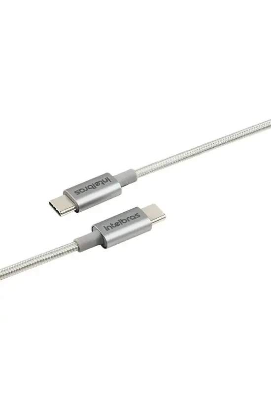 CABO INTELBRAS USB/C 1,5MM NYLON BRANCO EUCC 15NB