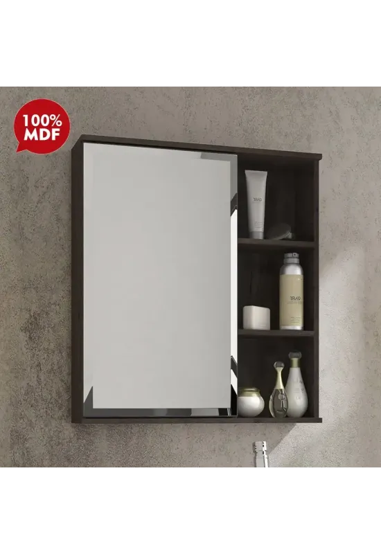 ESPELHEIRA MGM TREVISO 56CM CAFE