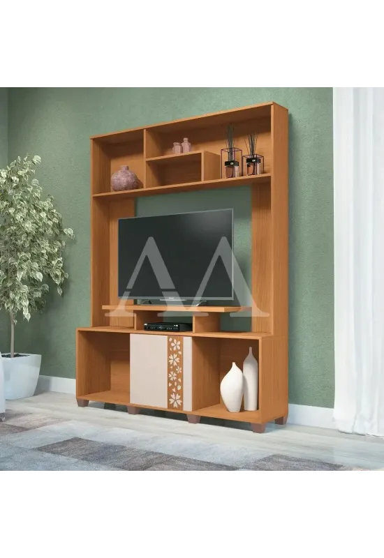 ESTANTE HB MILLA C/ APLIQUE CINAMOMO / OFF WHITE