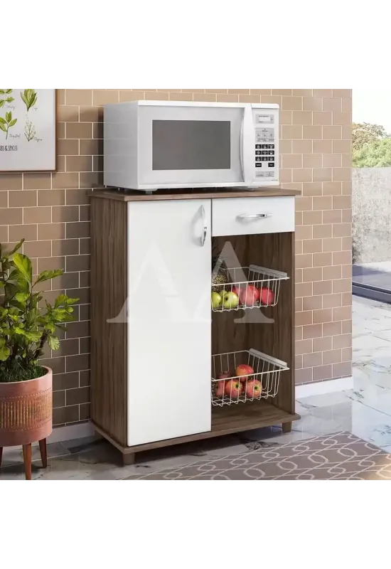 FRUTEIRA NOTAVEL 1P 1G 2 CESTAS BELIZE NEW NOGAL TREND/BRANCO NEW