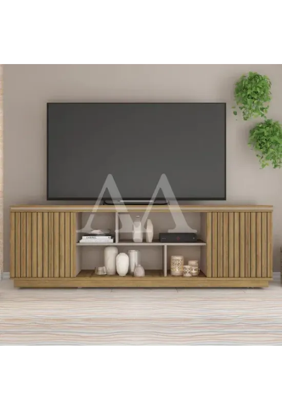 RACK BANCADA CAEMMUN SIMETRIA LAMINA MEL / CACAO PERFECT