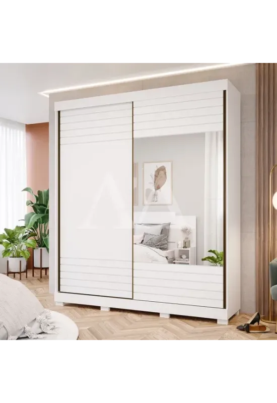 ROUPEIRO 2P. CORRER 4G PANAN LUANA SLIDE C/2 ESP E C/PES BRANCO