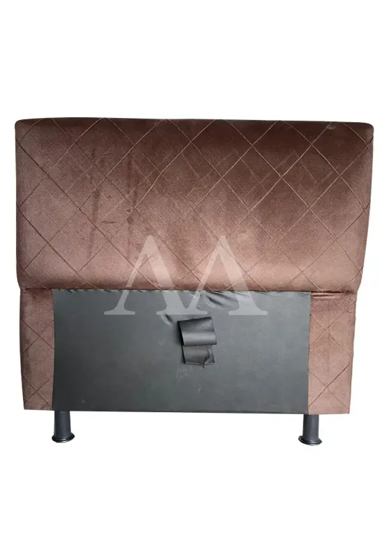 CABECEIRA DE CASAL LIFESPUMA JADE MARROM