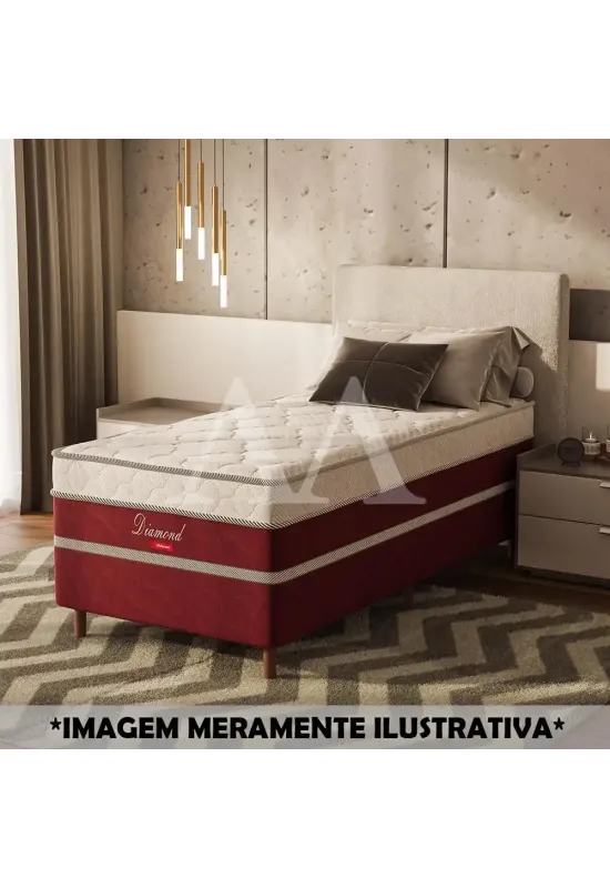 CAMA BOX D28 88X188X52  LIFESPUMA DAIMOND