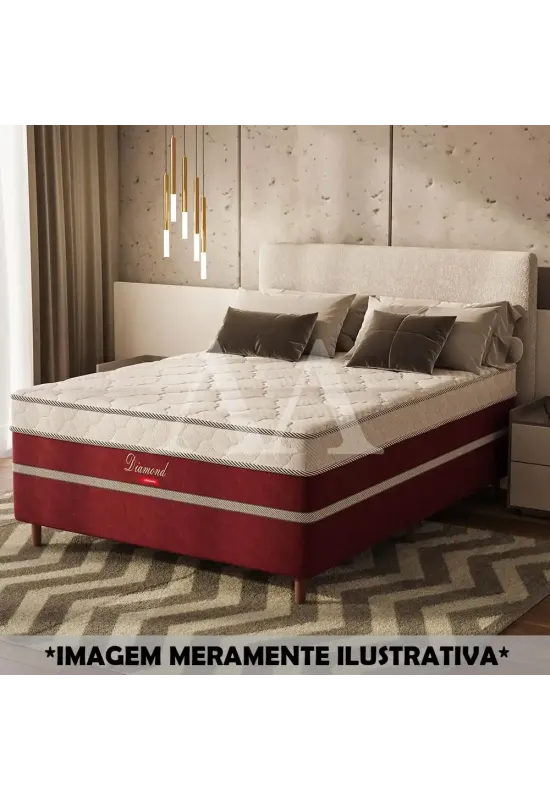 CAMA BOX D28 138X188X52 LIFESPUMA DAIMOND
