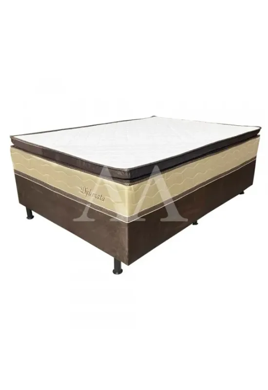 CAMA BOX 138X188X68 DREAM FLEX DIPLOMATA C/PILLOW