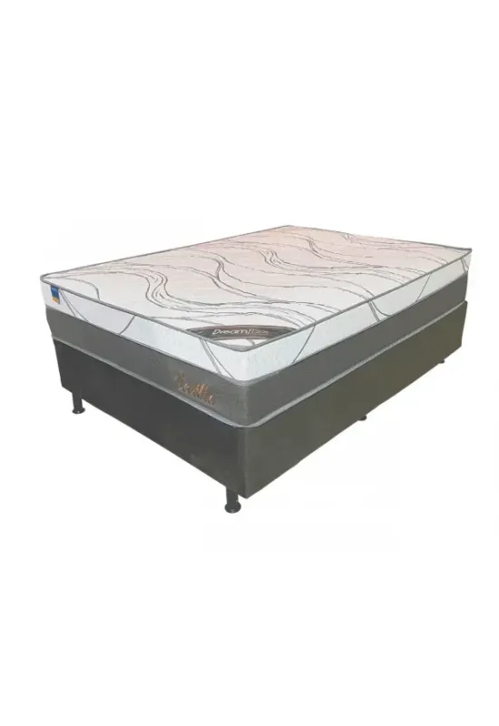 CJ BASE BOX / COLCHAO MOLAS 138X188X60 DREAM FLEX POCKET SEVILHA