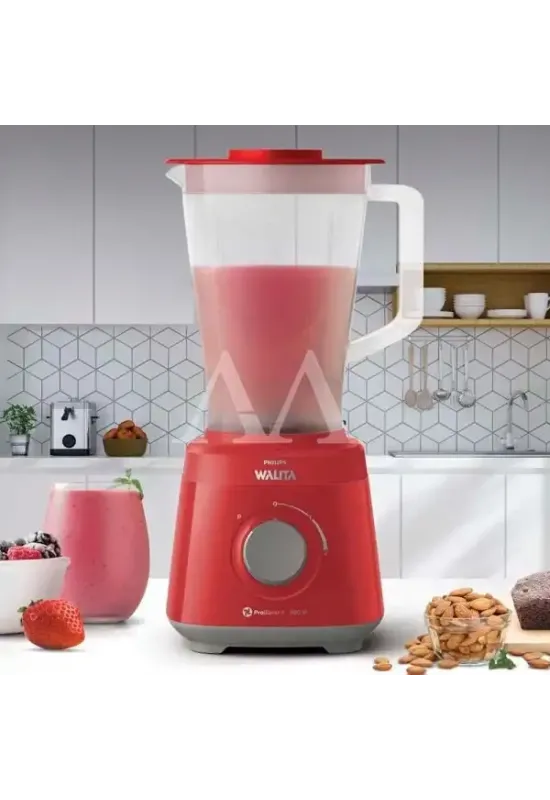 LIQUIDIFICADOR PHILIPS WALITA 2 VEL 220V VERMELHO