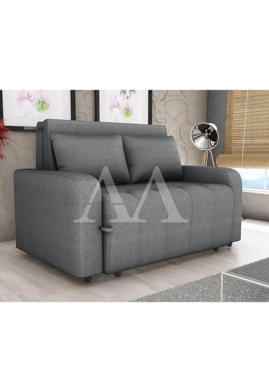 ESTOFADO CAMA MATRIX 2 LUGARES AMORA NEW LINHO MILLENIUM SATURNO CINZA