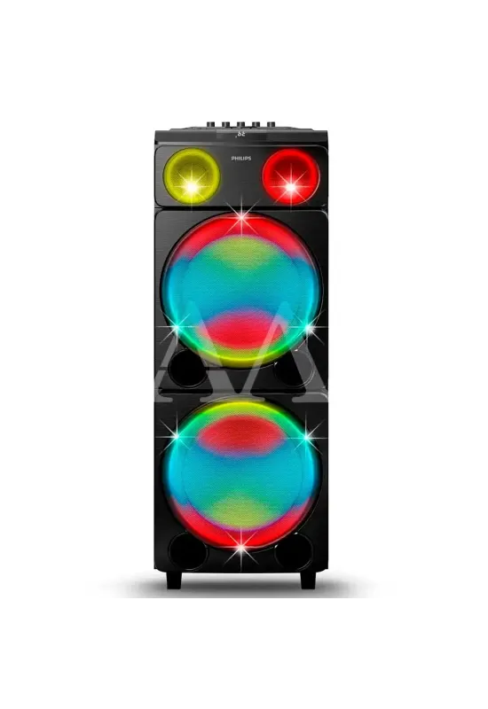 CAIXA DE SOM PHILIPS AMPLIFICADORA TAX5509 PARTY SPEAKER C/FM 2400 WAT