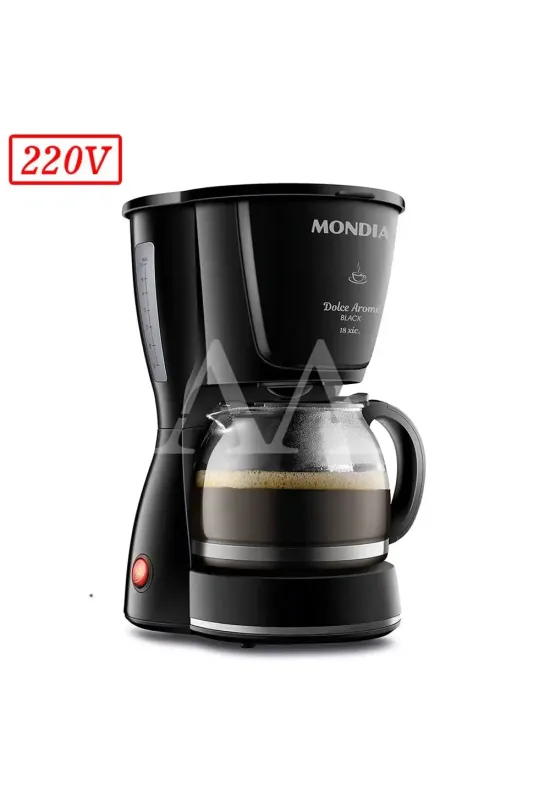 CAFETEIRA MONDIAL C3018XFB 550W FILTRO 220V PRETA