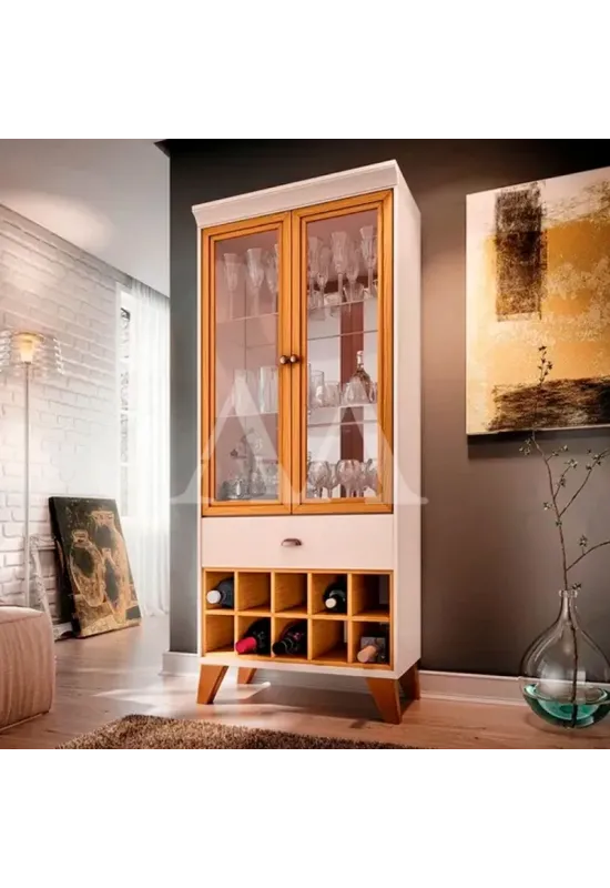 CRISTALEIRA HB OPERA OFF WHITE/CINAMOMO