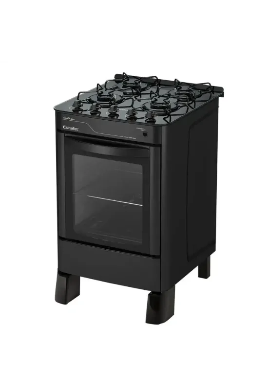 FOGAO 4B ESMALTEC AGATA GLASS PRETO