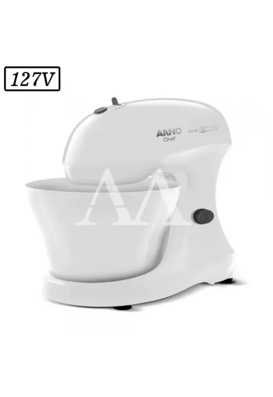 BATEDEIRA ARNO CHEF SM00 1 TIGELA 400W 5 VEL 127V BRANCA