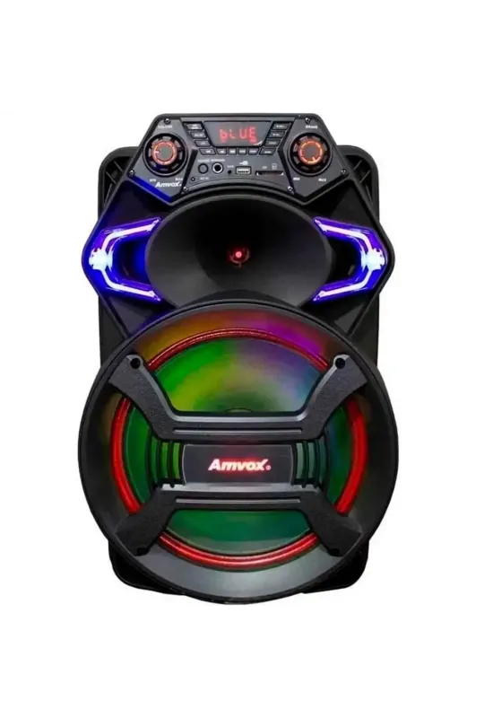 CAIXA DE SOM AMVOX AMPLIFICADORA ACA 550 STRONDO II 550 WATS