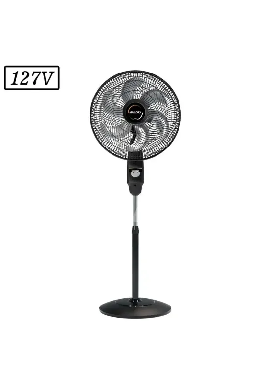 VENTILADOR MALLORY EOLO COLUNA 40CM 6 PAS 3 VEL 127V PRETO/GRAFITE