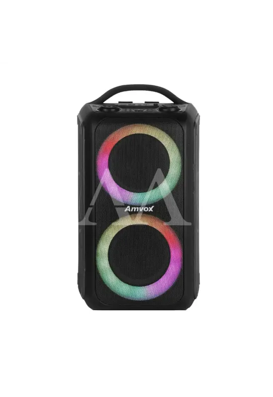 CAIXA DE SOM AMVOX AMPLIFICADORA ACA 600 BAGVOX BLACK 600 WATS