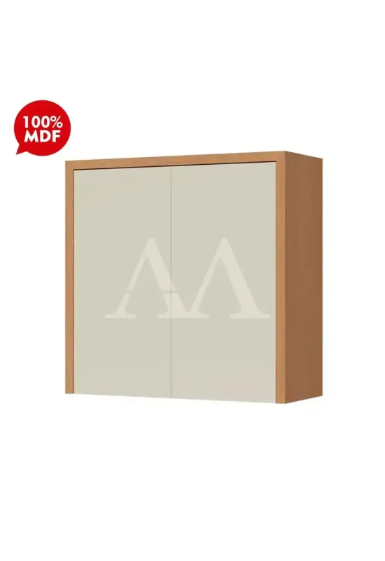 ARMARIO NESHER 2P ABRIR CONDESSA 80CM CARVALHO/GREIGE 500967