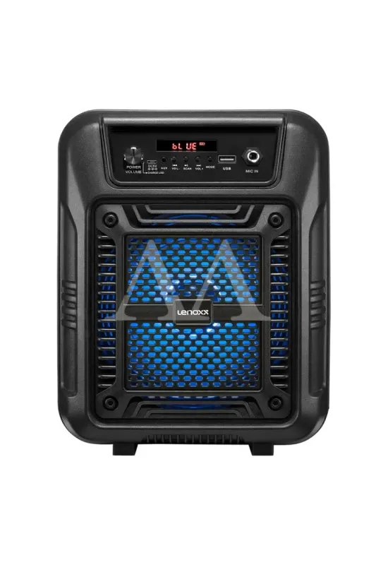 CAIXA DE SOM LENOXX AMPLIFICADORA CA60 WOOFER 6,5  80 WATS
