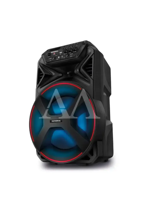 CAIXA DE SOM MONDIAL AMPLIFICADORA CM-250 CONNECT PARTY PLUS 250W