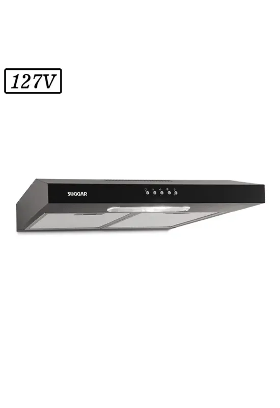 DEPURADOR AR SUGGAR SLIM 80CM 3 VEL 127V PRETO
