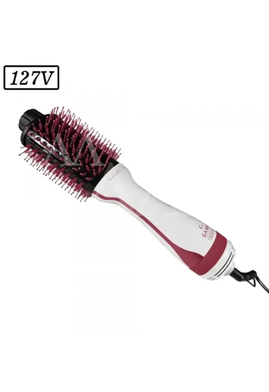 ESCOVA SECADORA GAMA GLAMOUR PINK BRUSH 1300W 127V