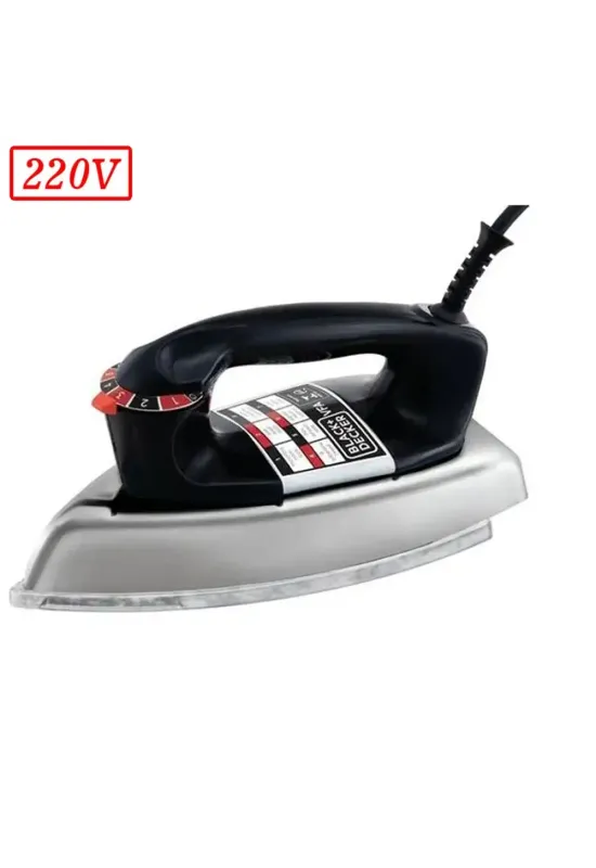 FERRO DE PASSAR BLACK DECKER VFA SEC 1110 220V PRETO