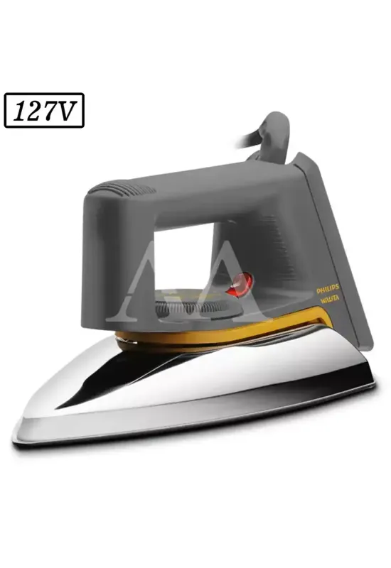 FERRO DE PASSAR PHILIPS WALITA HD1172/82 SECO 127V CINZA