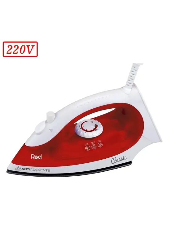 FERRO DE PASSAR RED MOBILE FP200 220V BRANCO/VERMELHO