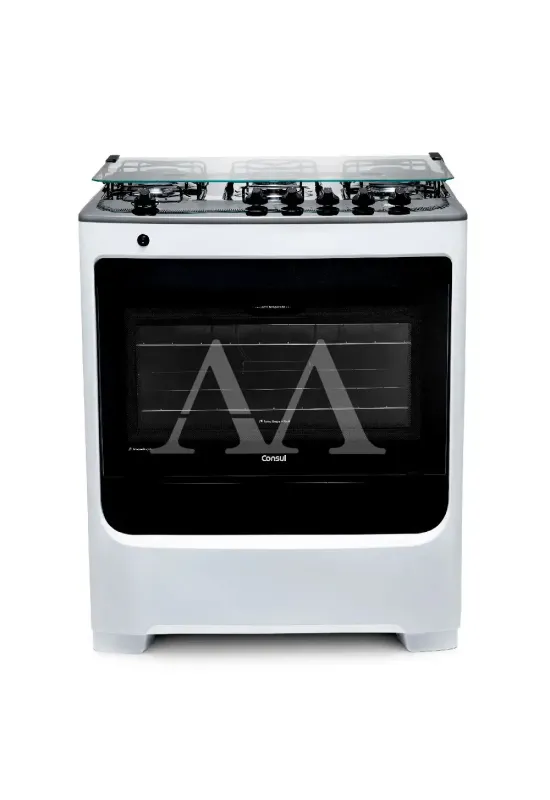 FOGAO  5B CONSUL CFS5NA MESA INOX BRANCO