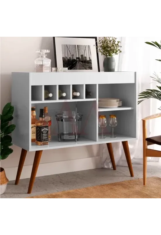 APARADOR EJ C/ ADEGA NEW ODIN BRANCO