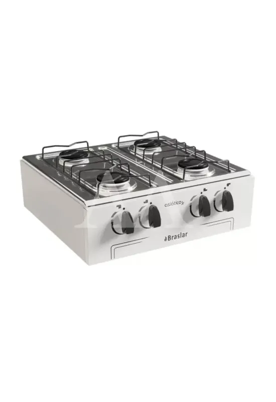 FOGAO 4B BRASLAR COOKTOP ASIATICO JR BRANCO