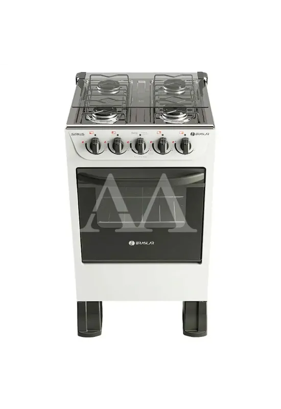 FOGAO 4B BRASLAR PISO NEW SIRIUS SIMPLES BRANCO