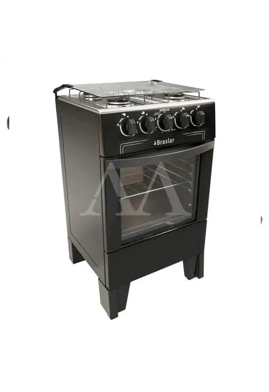 FOGAO 4B BRASLAR PISO SIRIUS PLUS AUTOMATICO BLACK