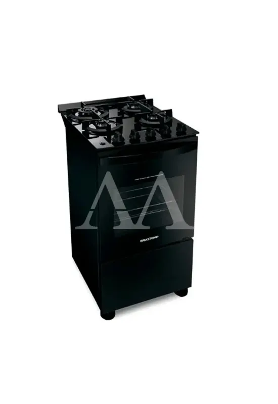 FOGAO 4B BRASTEMP BFO4VA MESA VIDRO PRETO