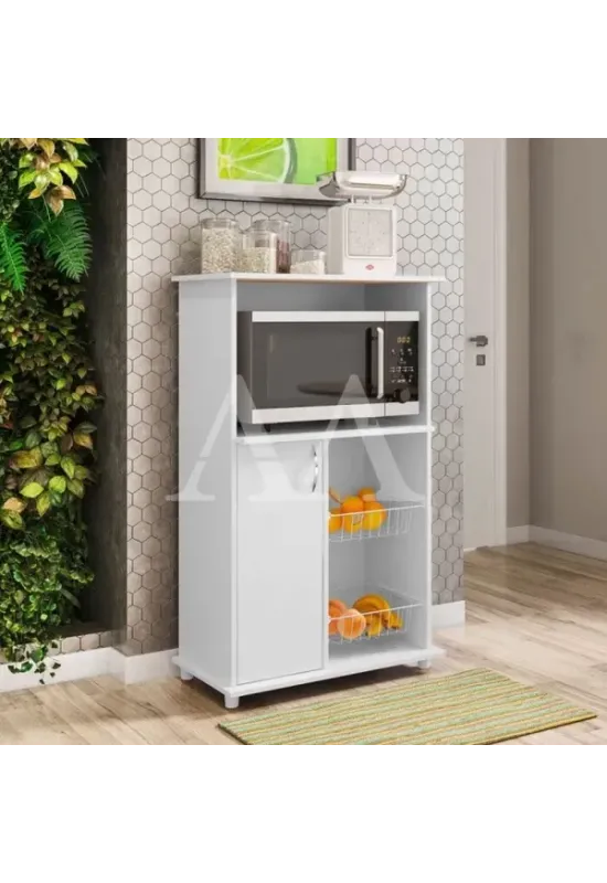 BALCAO NOTAVEL P/ MICROONDAS 1P NT 3075  BRANCO NEW