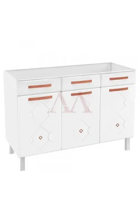 BALCAO TELASUL TRIPLO 2G 1F FALSA P/ PIA NEW MIRAGE BRANCO 815109-01