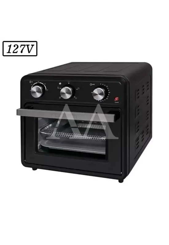 FORNO ELETRICO FOGATTI AIR FRYER 22L 127 PRETO