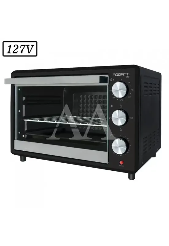 FORNO ELETRICO FOGATTI I40 40L 127V PRETO