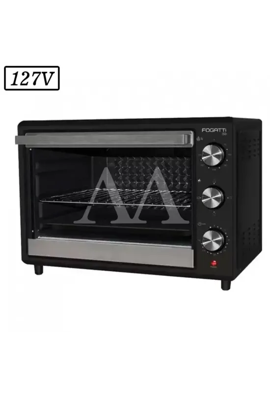 FORNO ELETRICO FOGATTI I50 50L 127V PRETO
