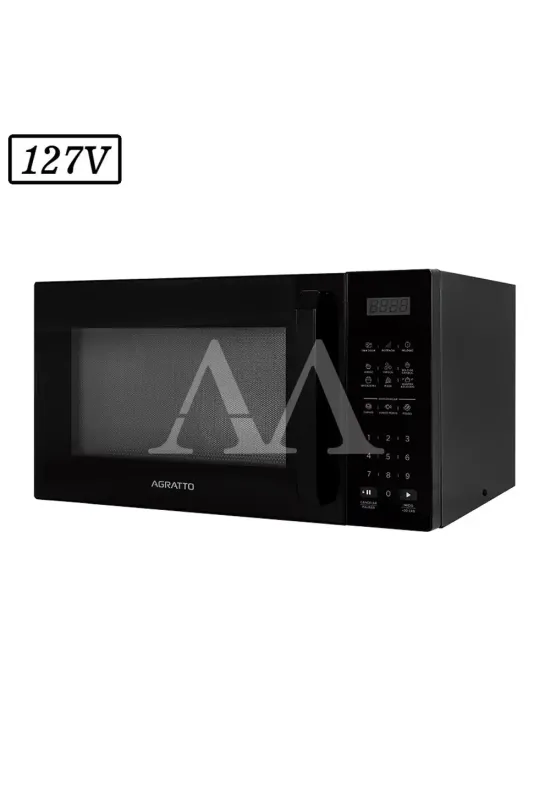 FORNO MICROONDAS AGRATTO AMIC01N 32L 127V PRETO
