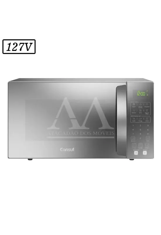FORNO MICROONDAS CONSUL CMS46AR 32L 127V CINZA