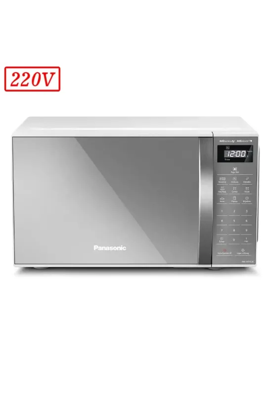 FORNO MICROONDAS PANASONIC NN-ST27LWRUK 21L 220V BRANCO ESPELHO